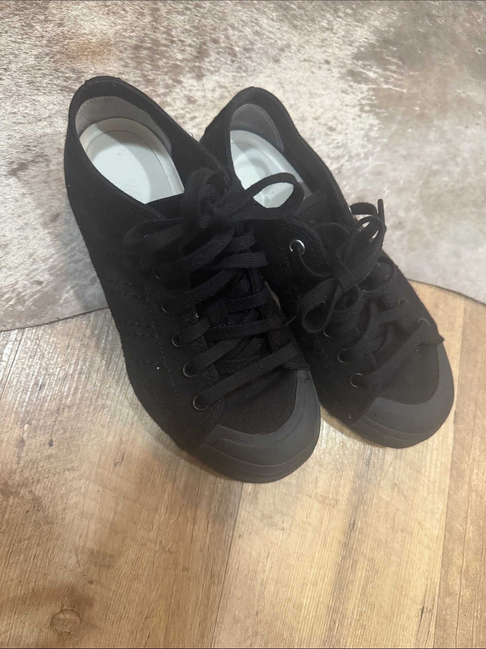 Y3 Yohji Yamamoto Adidas Nizza Low 
Black/Black/Black